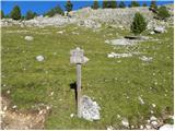 Rifugio Pederü - Sasso delle Dieci / Zehnerspitze